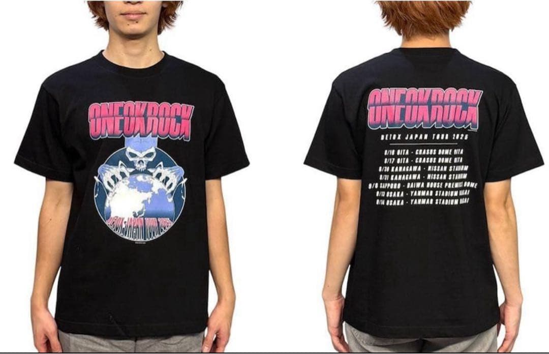 【新品】ONE OK ROCK DETOX 2025 ツアー Tシャツ L