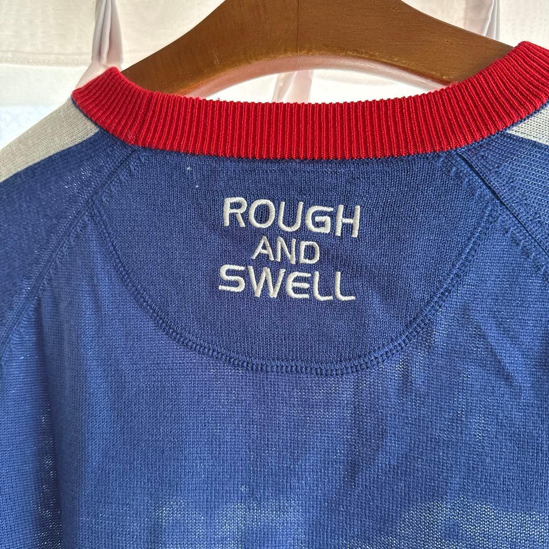 ROUGH AND SWELL RSDロゴ ニットセーター