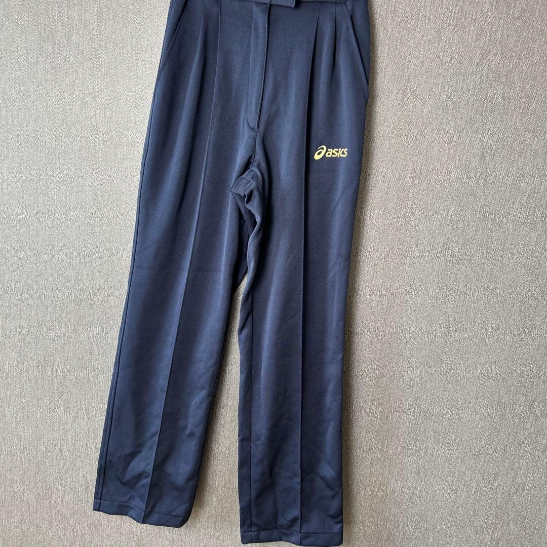 JAPANバレーボールオフィシャルリフェリー用asicsパンツネイビー ジャージ