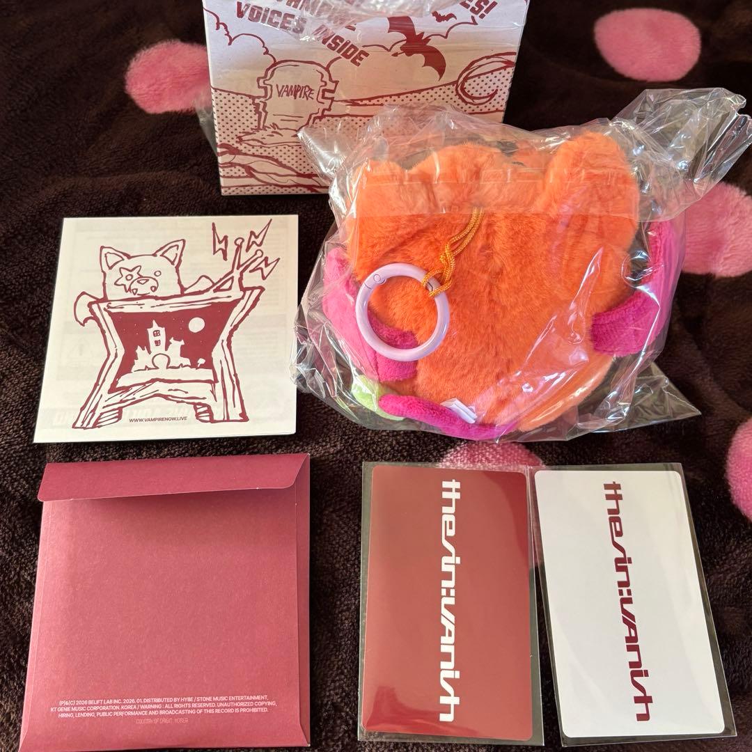 ENHYPEN THE SIN VANISH ニキ ボイスキーリング　ぬいぐるみ
