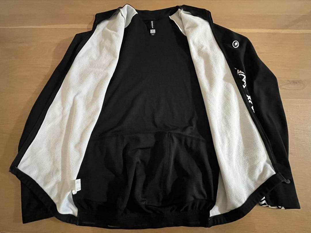 ASSOS アソス MILLE GT 長袖 サイクルジャージ 黒 S 裏起毛