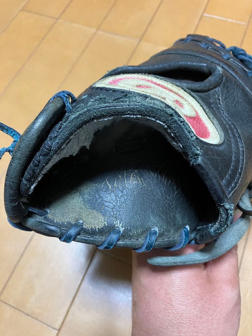 Rawlings ファーストミット 右利き ブラック 軟式 グローブ