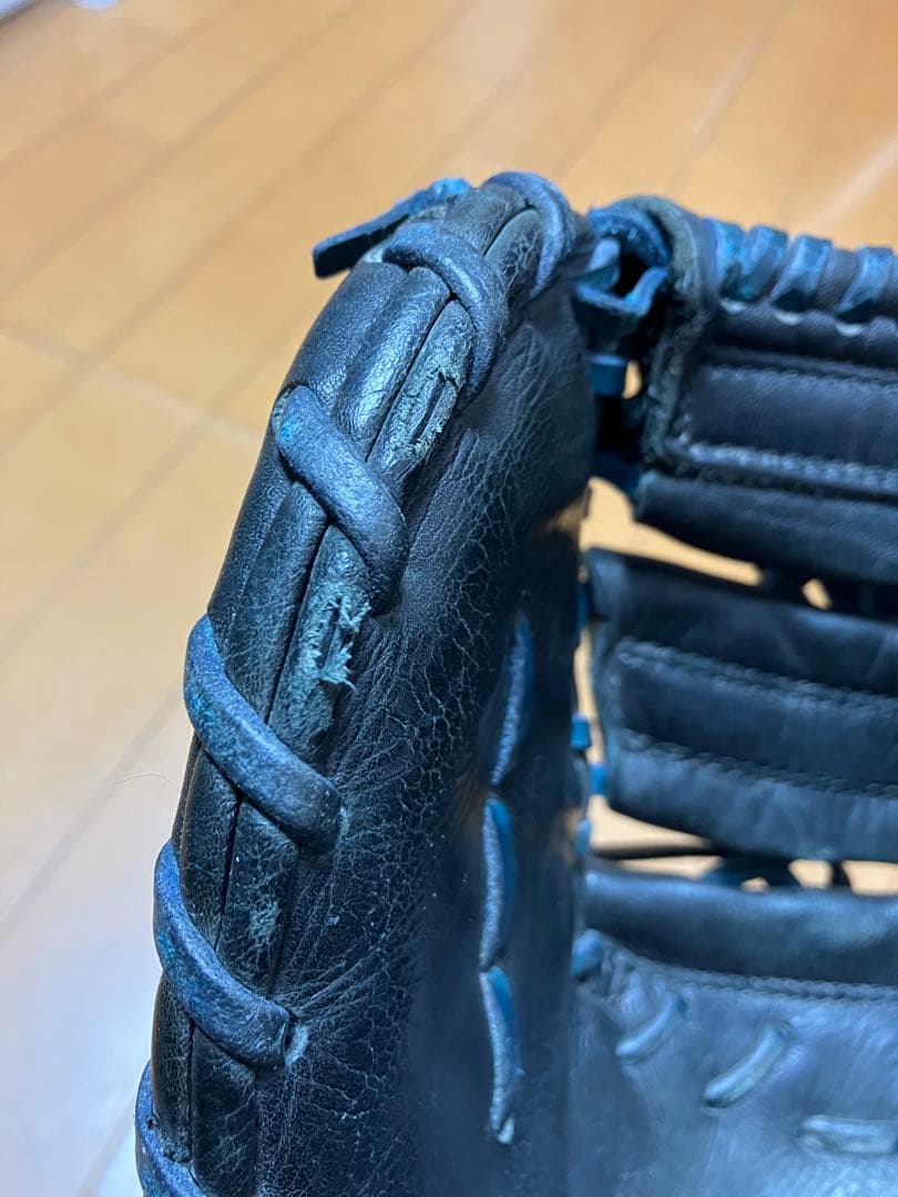 Rawlings ファーストミット 右利き ブラック 軟式 グローブ
