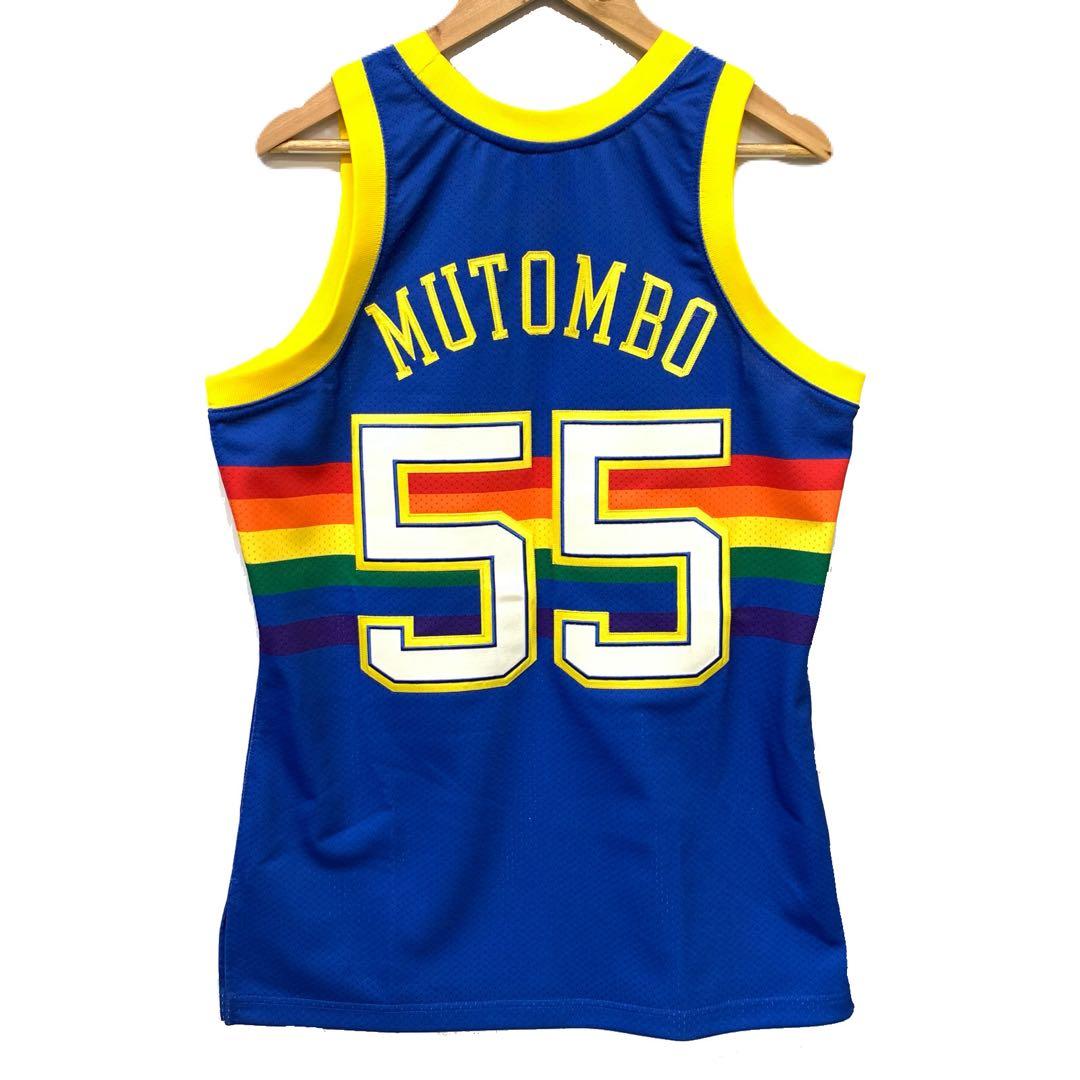 Mitchell & Ness デンバー ナゲッツ ムトンボ 55番 ジャージ