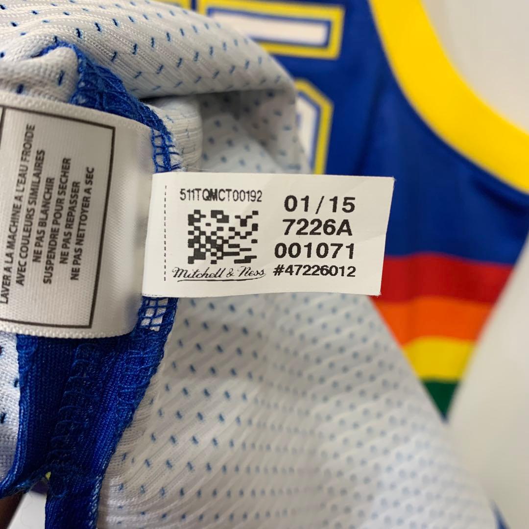 Mitchell & Ness デンバー ナゲッツ ムトンボ 55番 ジャージ