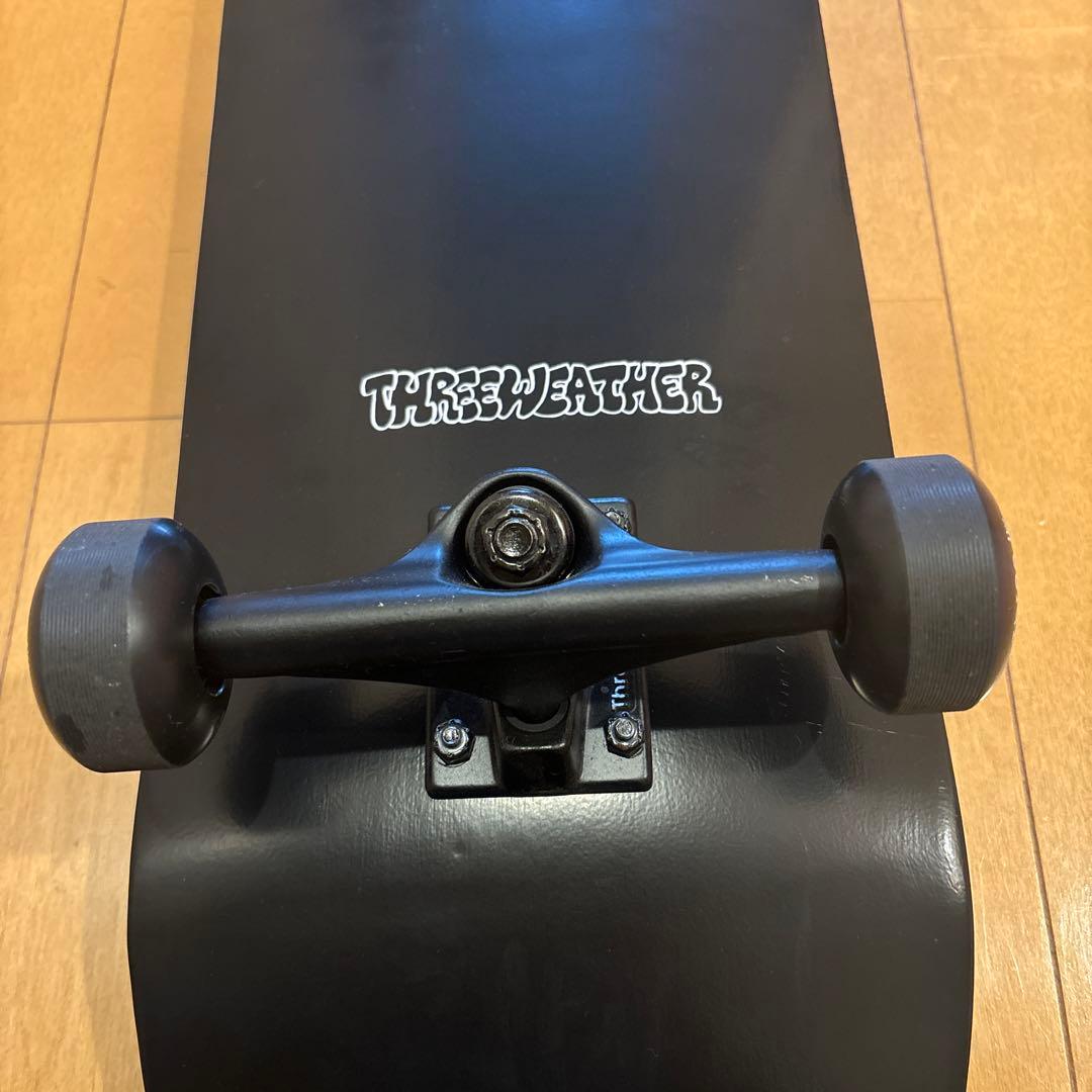 three weatherスケートボード スケボーデッキ ムラサキスポーツ