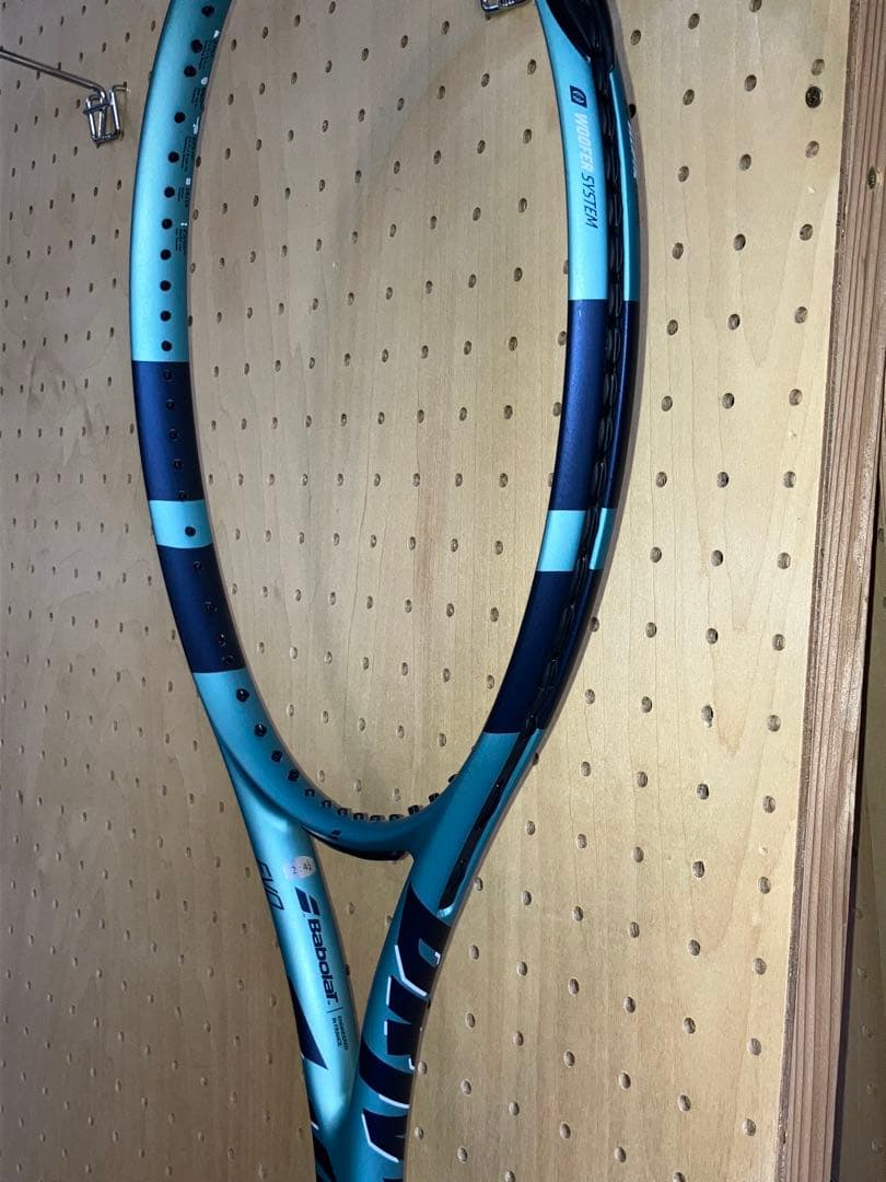 【新商品】BabolaT EVO DRAIVEガット張り付き