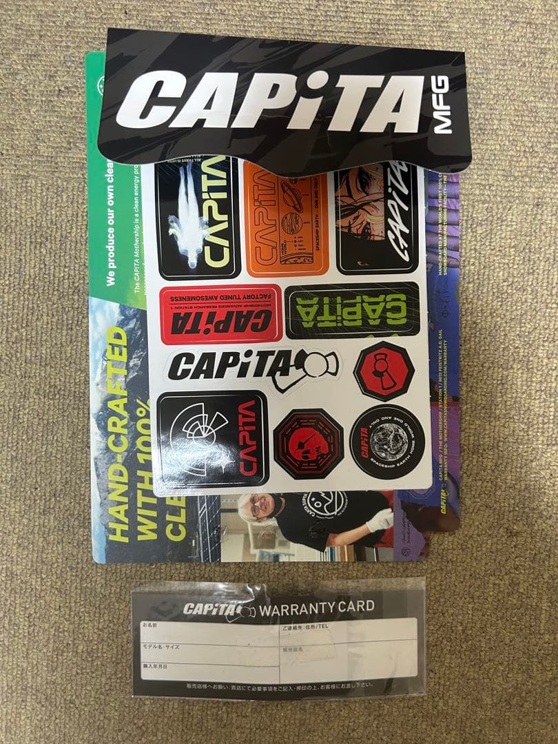 ほぼ新品 capita navigator 155 union ultra m