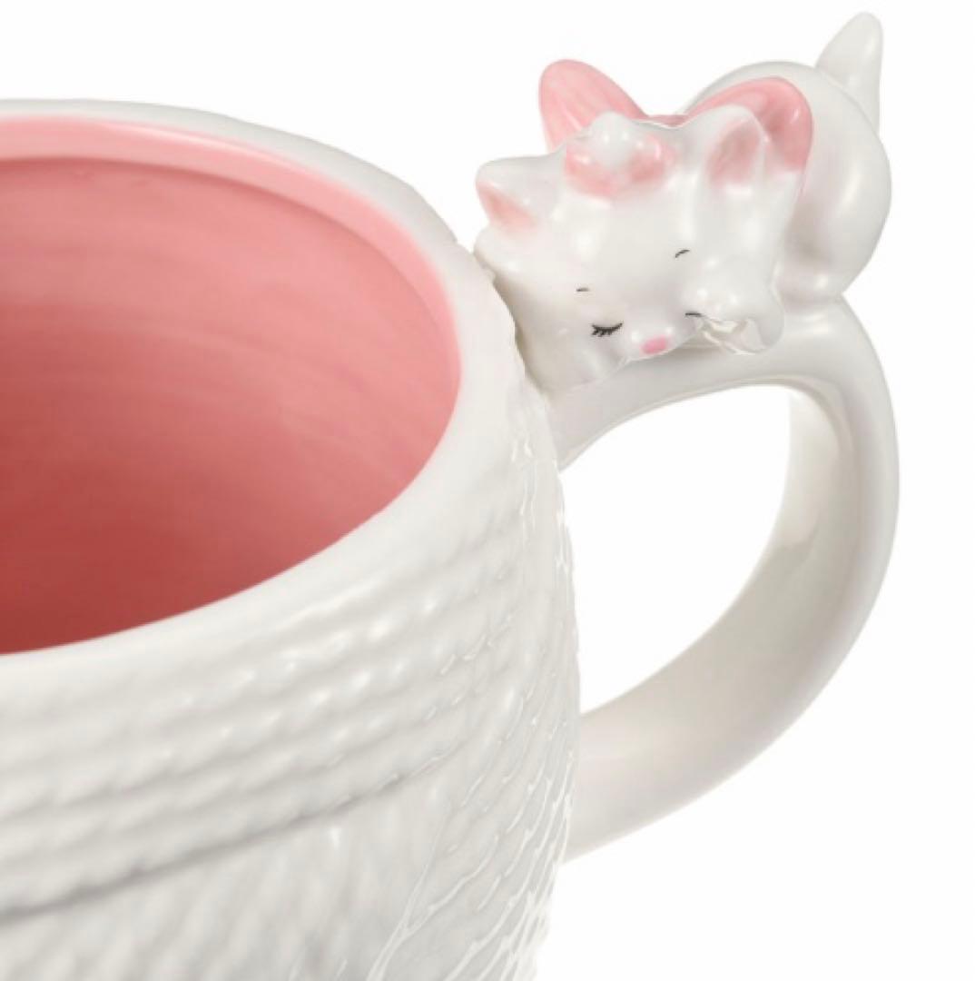 新品☆ディズニー おしゃれキャット マリーちゃん マグカップ コップ 食器