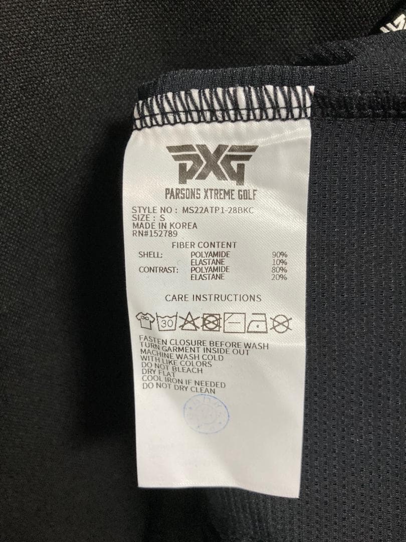 新品 PXG Snap Button Vented スナップ ポロシャツ