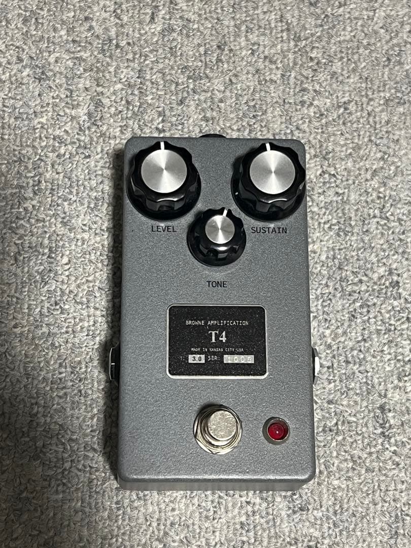ギター Browne Amplification THE T4 FUZZ PEDAL