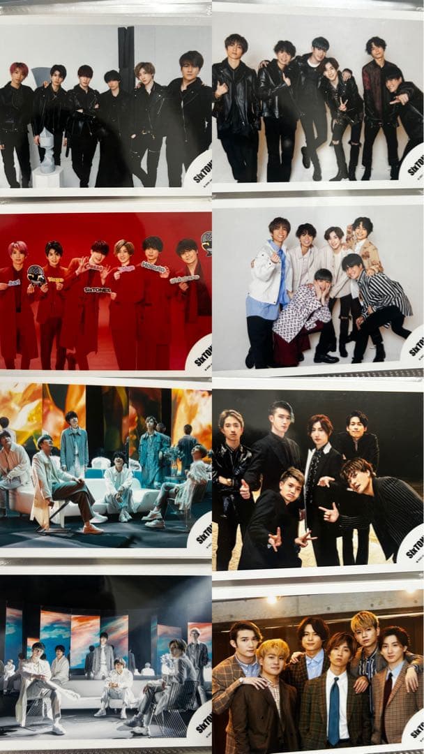 SixTONES 公式写真62枚