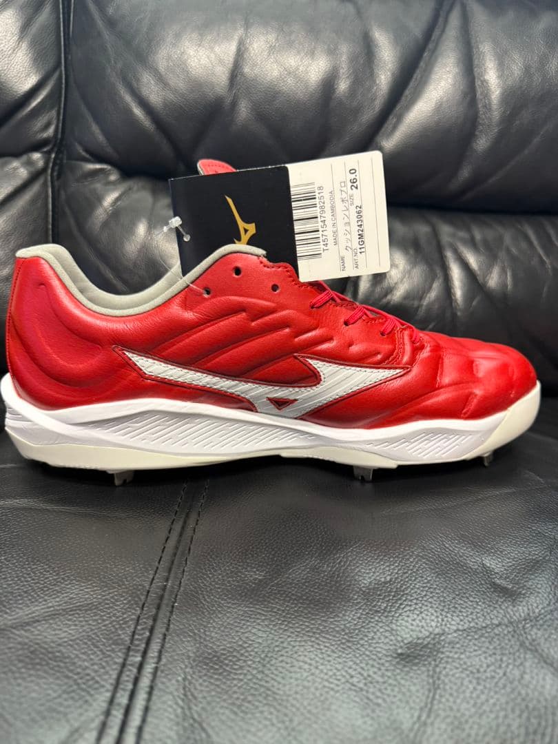 ミズノmizuno 野球 ミズノプロ REVO PRO スパイク ２６センチ