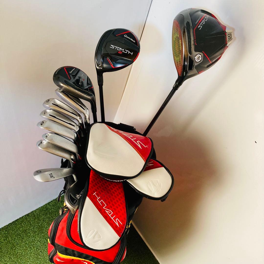レフティ 左利き TaylorMade STEALTH2 メンズ ゴルフセット