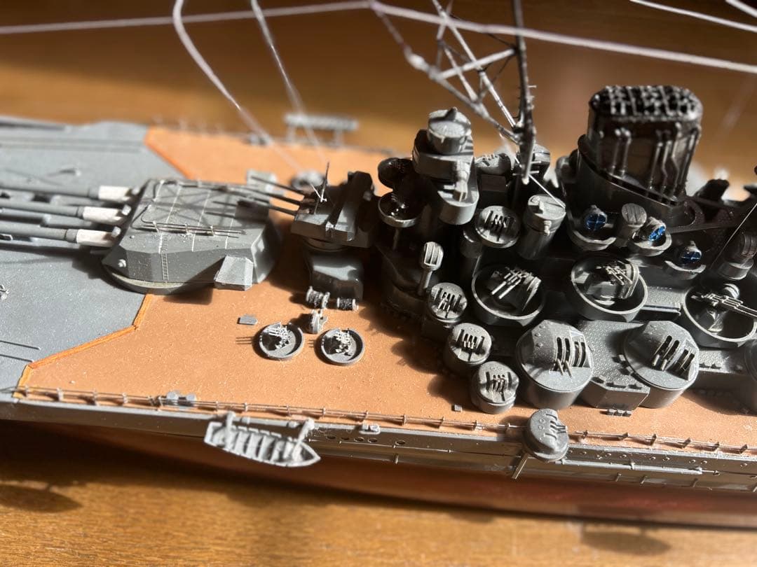 超大型戦艦大和1350mm製作完了しました。(1号作戦時)仕様です。