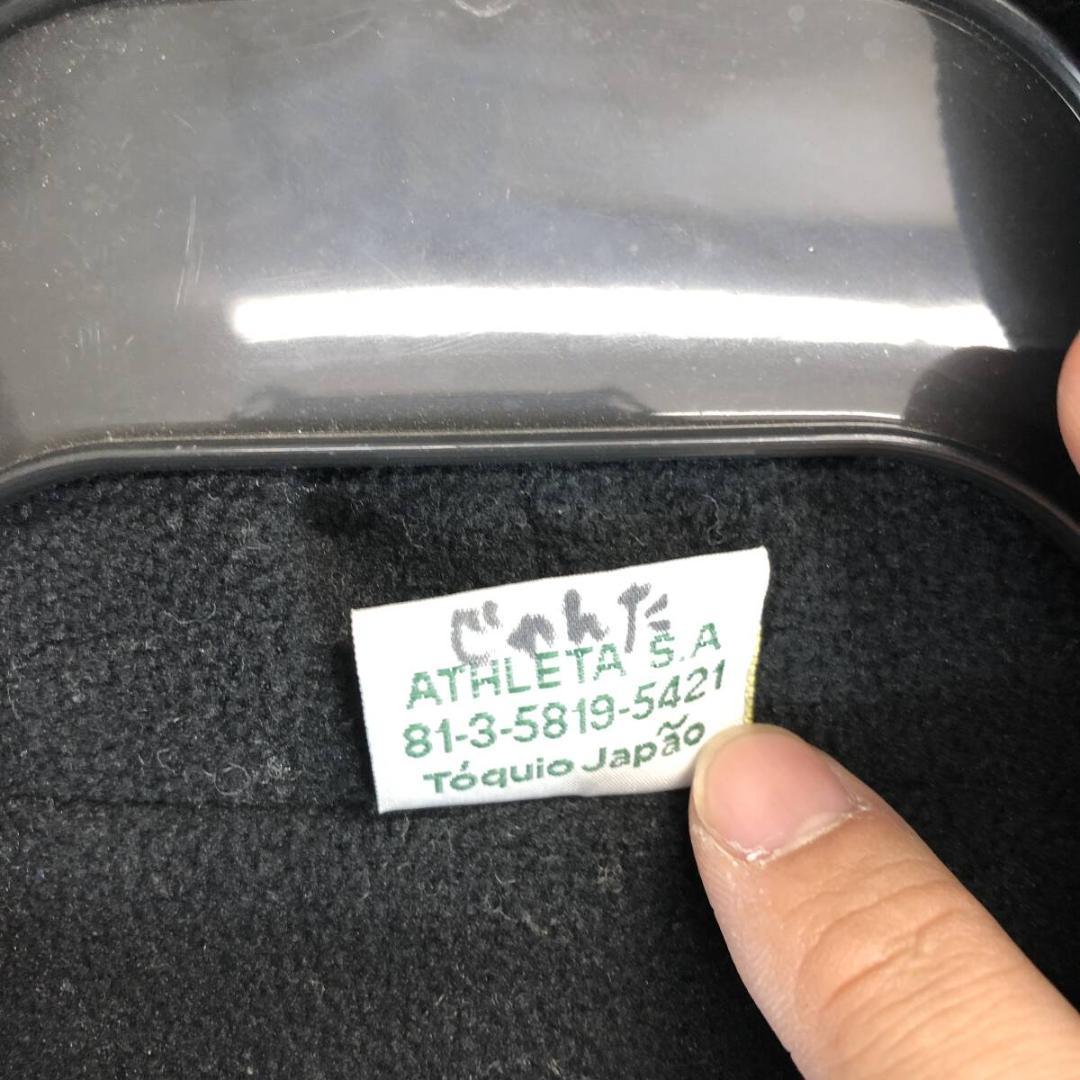 ATHLETA アスレタ 中綿入り ベンチコート ブラック フリーサイズ