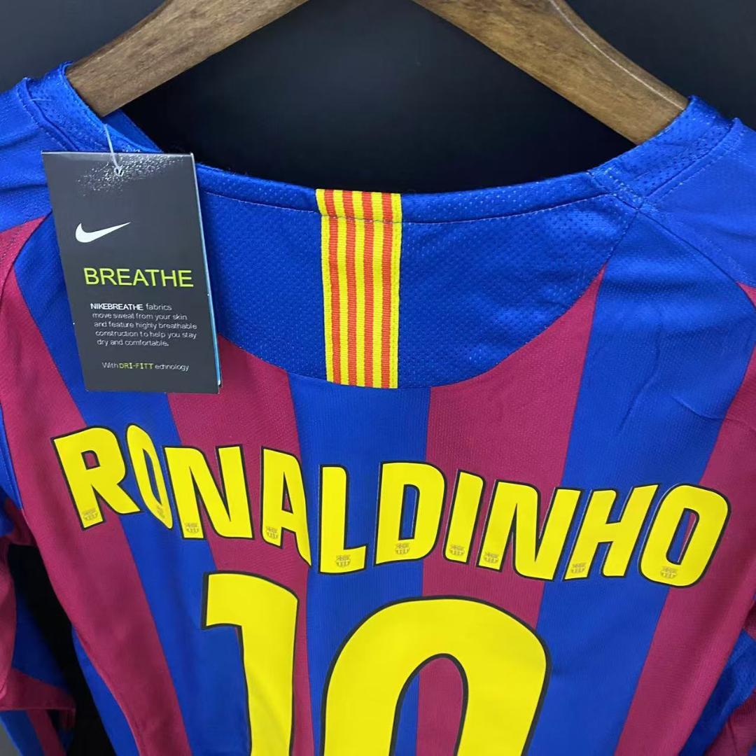 ユニフォーム10番 RONALDINHO 長袖#10