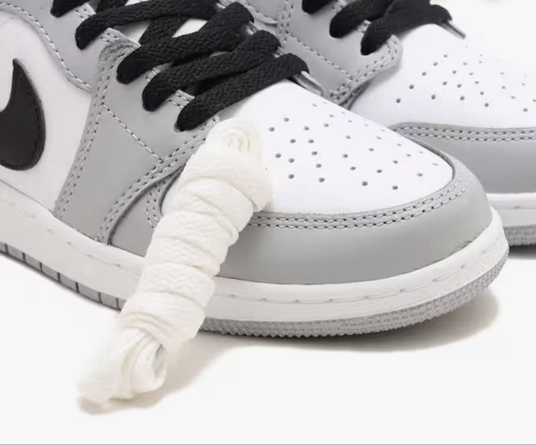 AIR JORDAN 1 RETRO LOW OG WHITE/GREY 27㎝