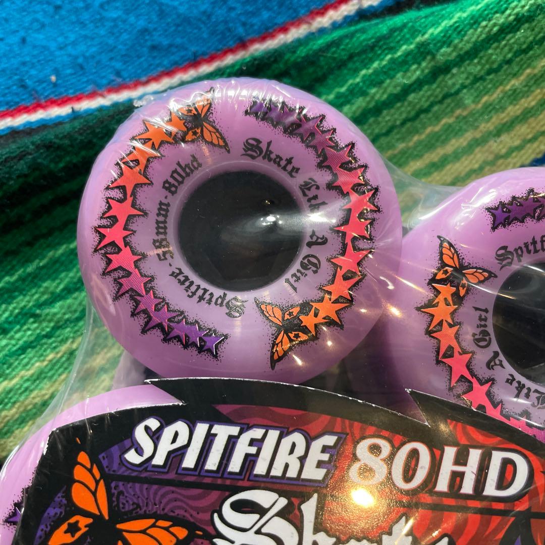 SpitfireコニカルフルSkate Like A Girl 58mm80HD
