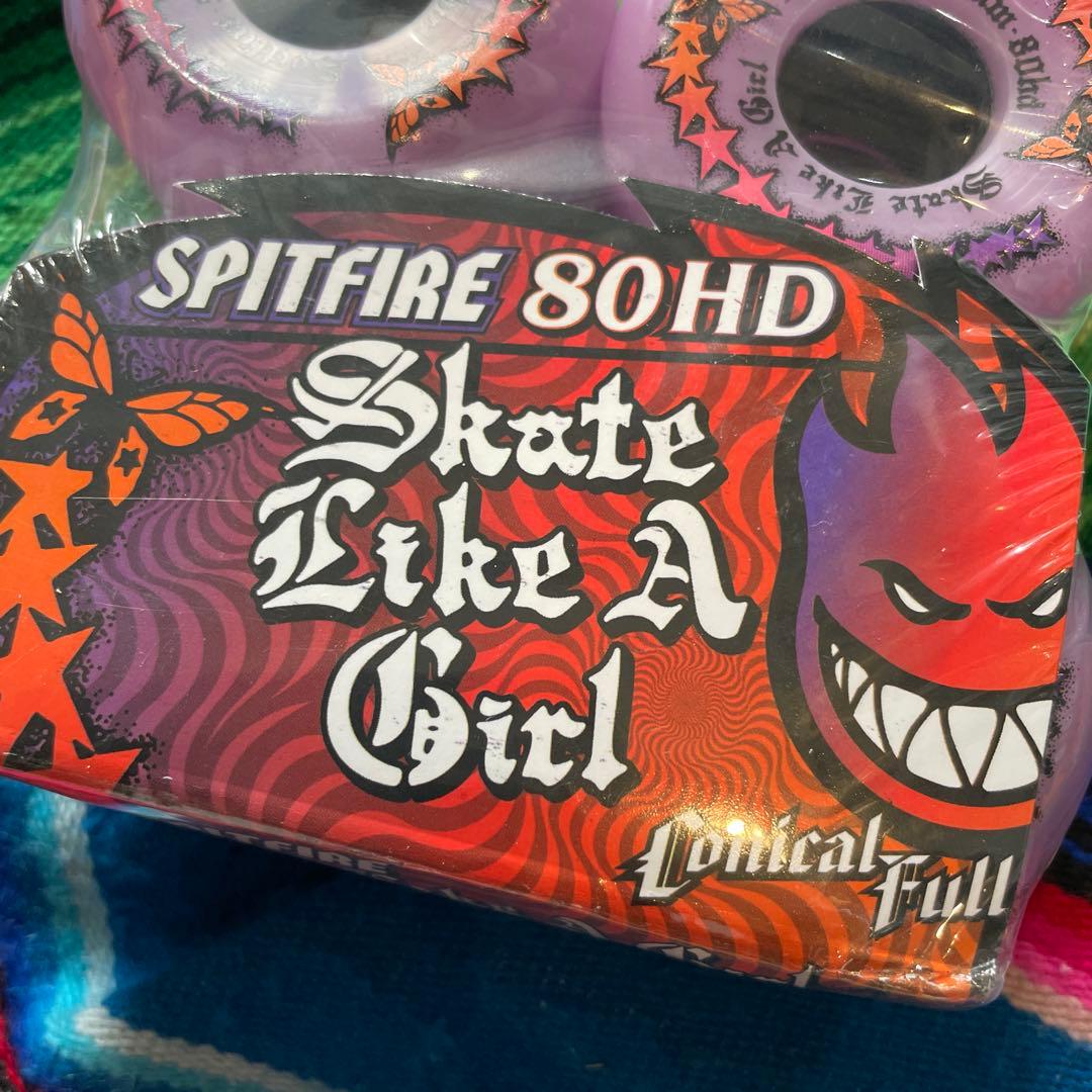 SpitfireコニカルフルSkate Like A Girl 58mm80HD