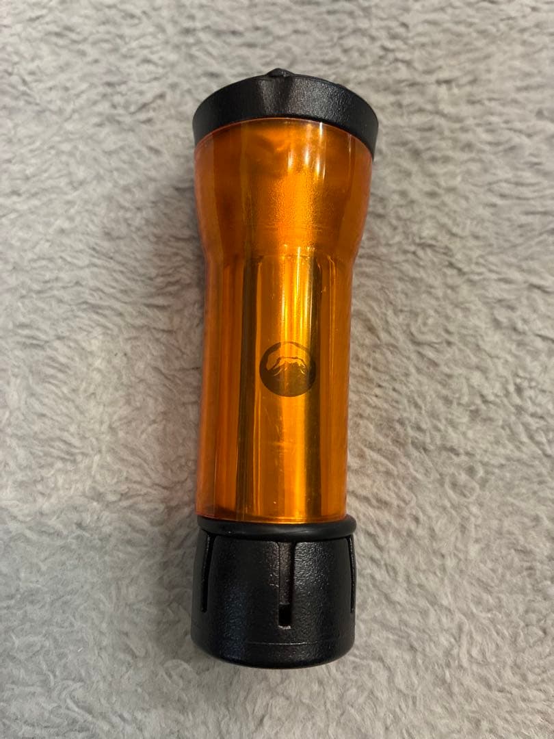 小型LEDランタン（soomloom他）10個＋カラビナ化フック、アンバーカバー