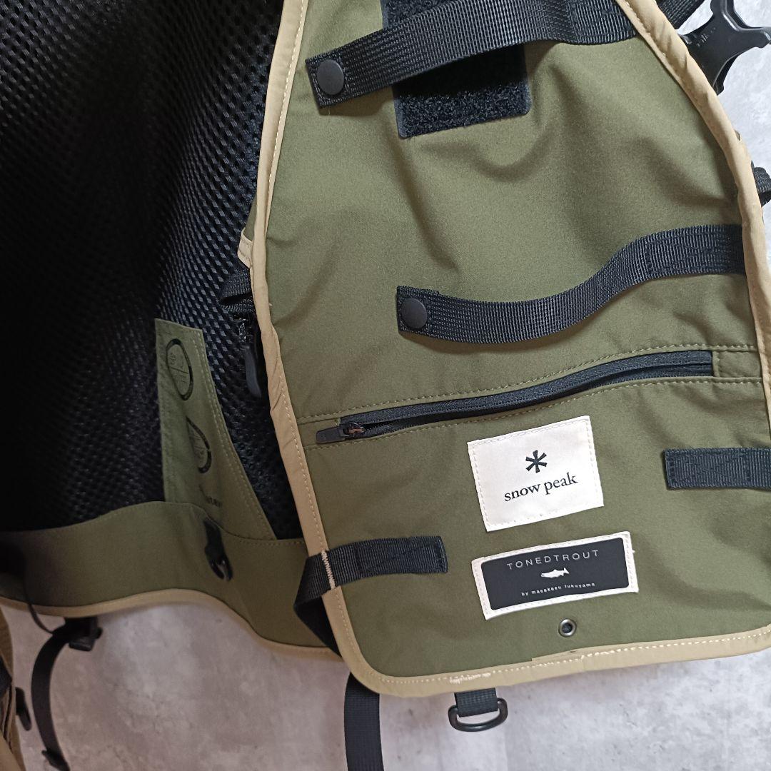  Peak × TONEDTROUT　フィッシングベスト　ジャケット