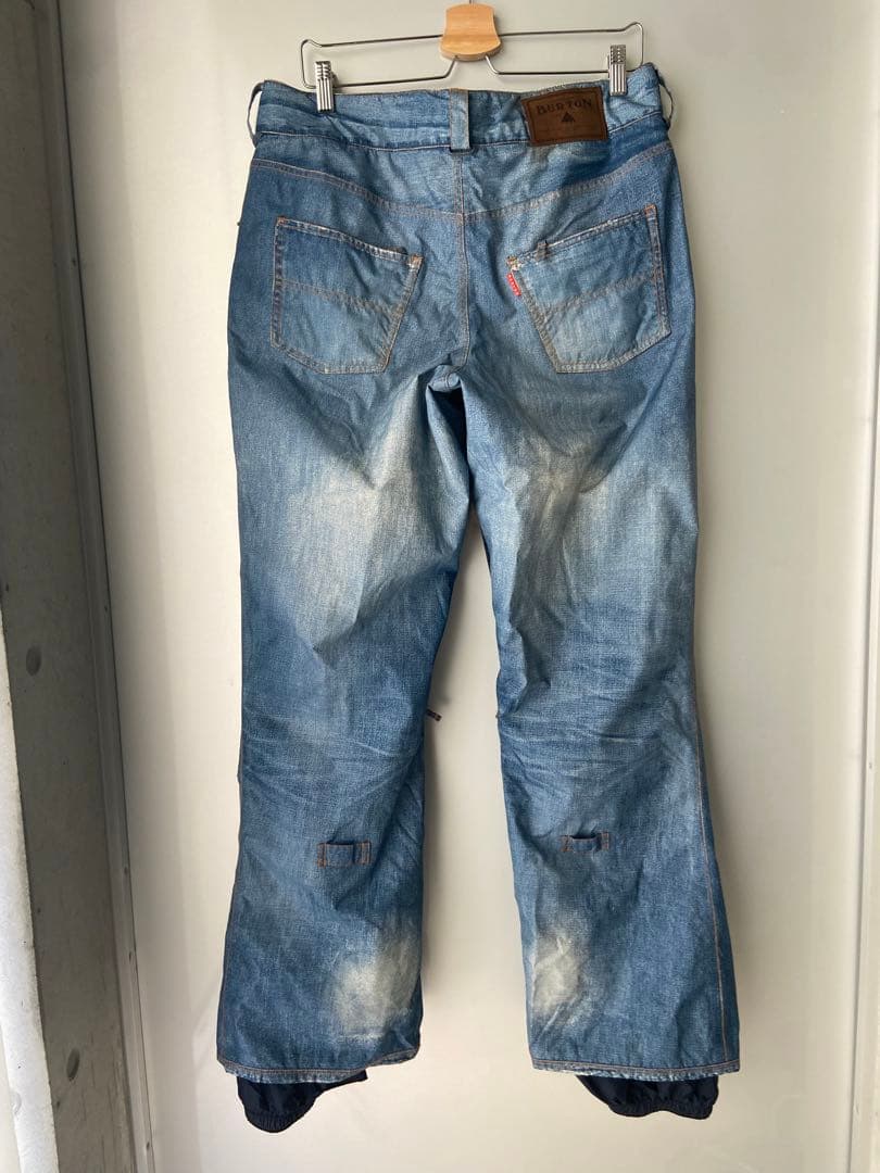 Burton クラッシュデニム柄 スノーボードパンツ