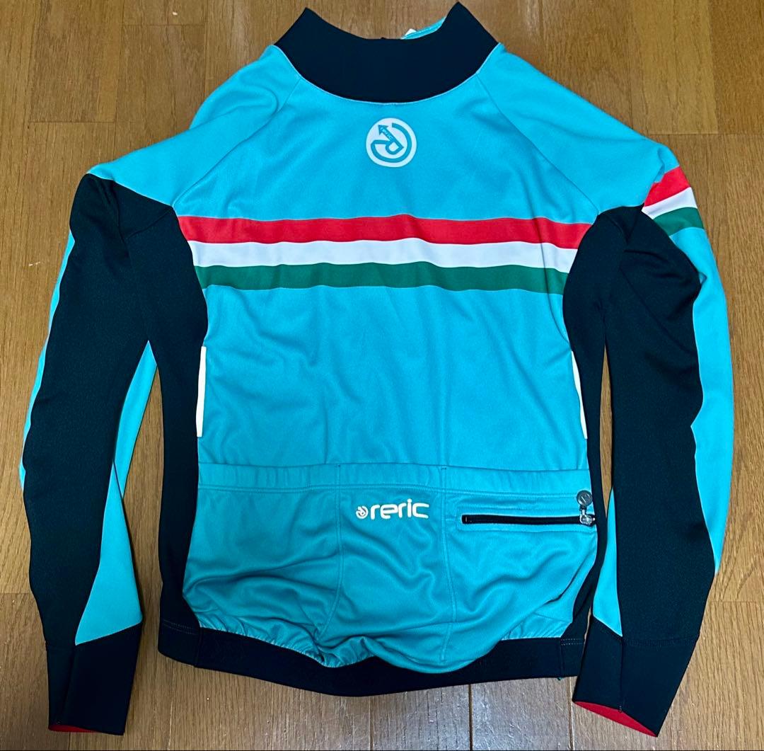 reric 長袖サイクルジャージ M 水色