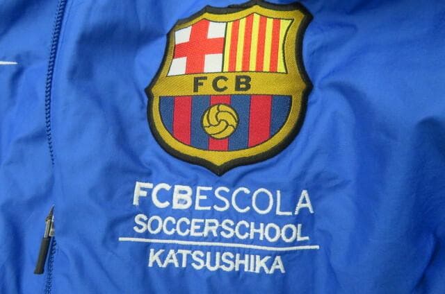 FCバルセロナアカデミー葛飾校ナイキNIKEナイロンジャケット