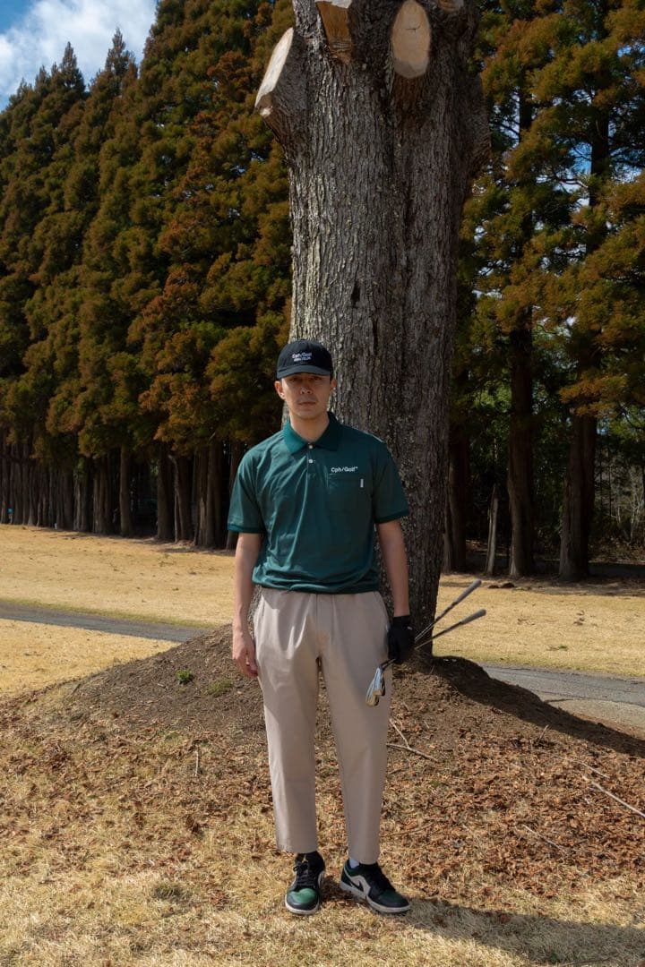 Cph/Golf キャプテンズヘルムゴルフ　ポロ　サイズXL 新作　グリーン