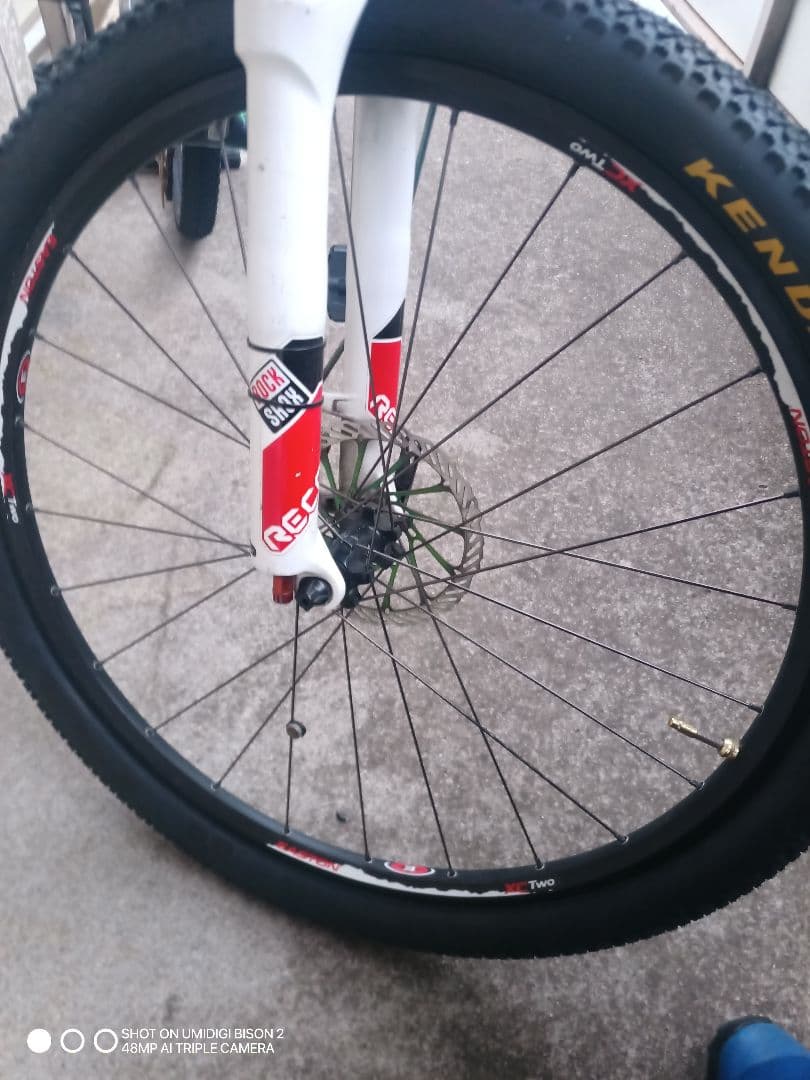 EASTON　XC TWO MTB中古ホイール タイヤ・チューブ付
