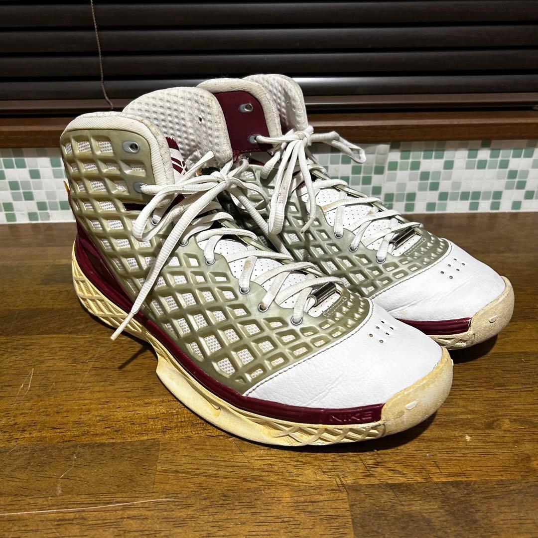 NIKE ZOOM KOBE 3 ホワイト×レッド 27cm