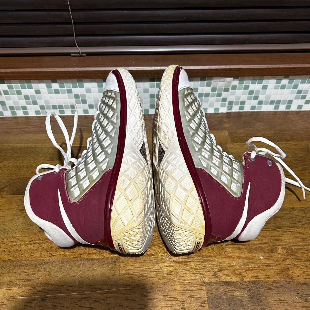 NIKE ZOOM KOBE 3 ホワイト×レッド 27cm