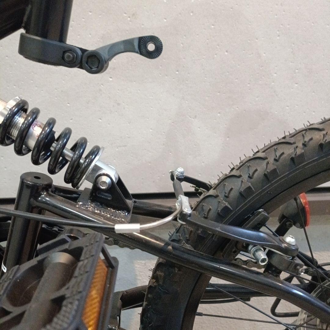 THREE STONE 折りたたみ自転車 ブラック