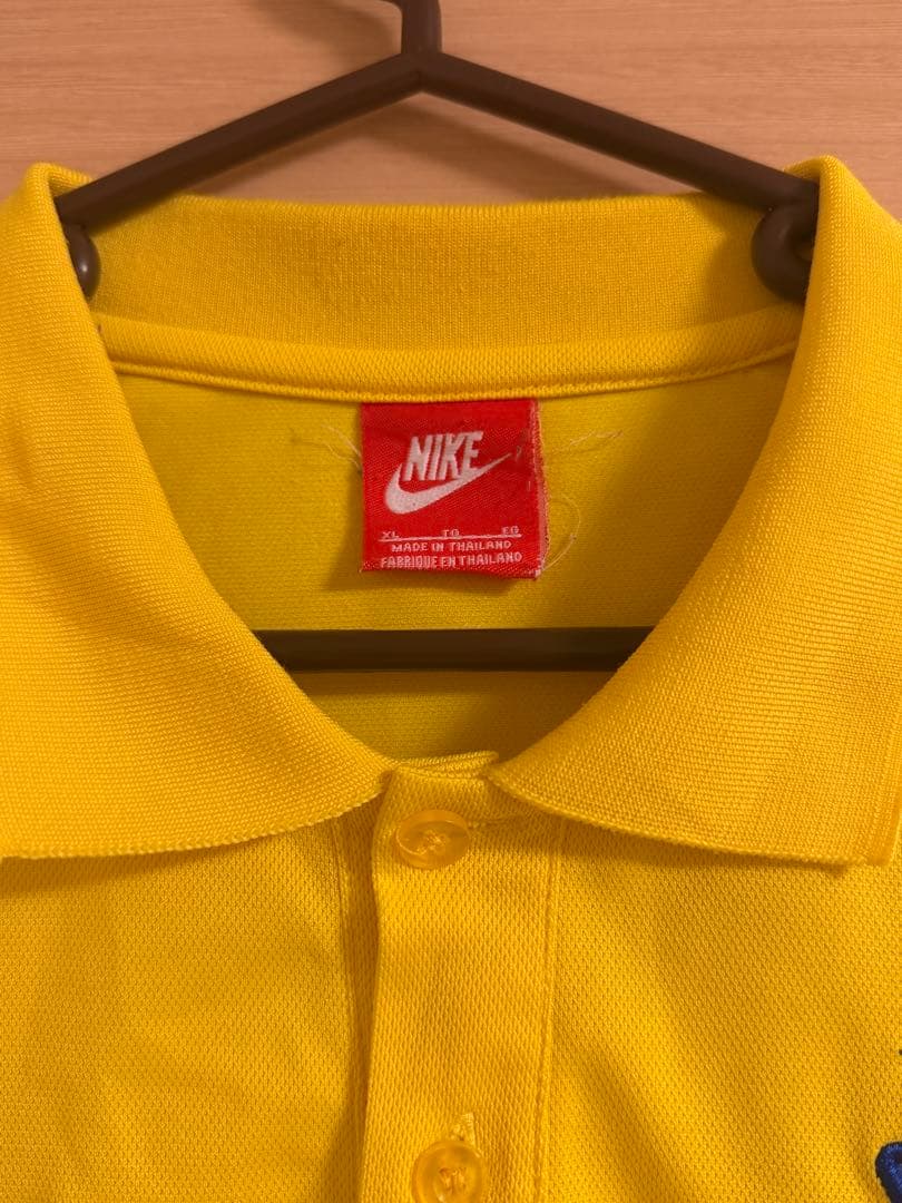 ブラジル代表 Nike イエローポロシャツ 激レア