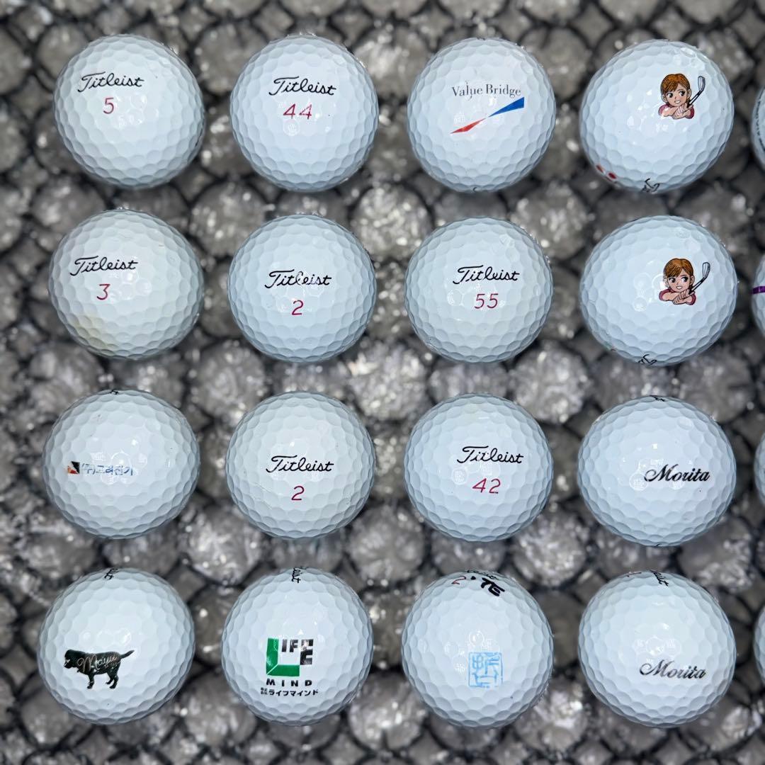 ロストボール タイトリスト PRO V1X 20球 Sランク 52 おまけティ付
