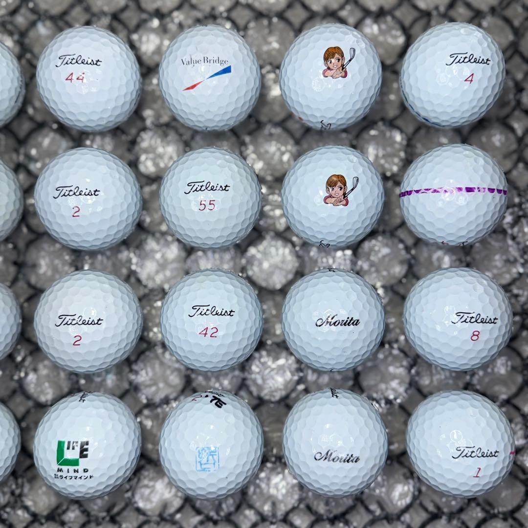 ロストボール タイトリスト PRO V1X 20球 Sランク 52 おまけティ付