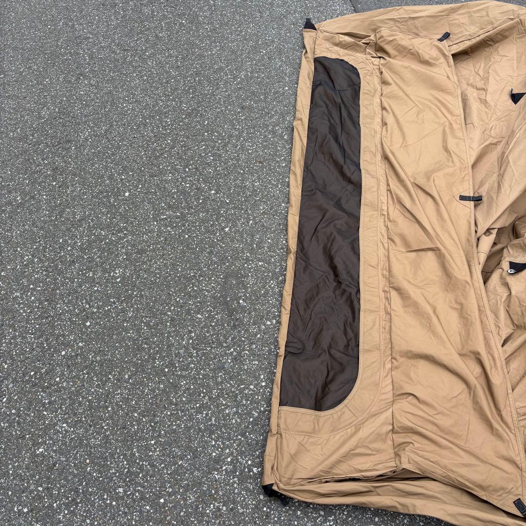 数回使用　ワンティグリス　スーパーシェルターTc テトロンコットン　ブラウン