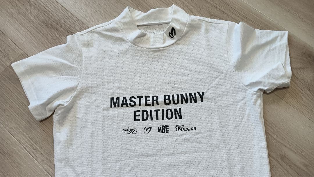 MASTER BUNNY EDITION リバーシブルメッシュモックネックシャツ