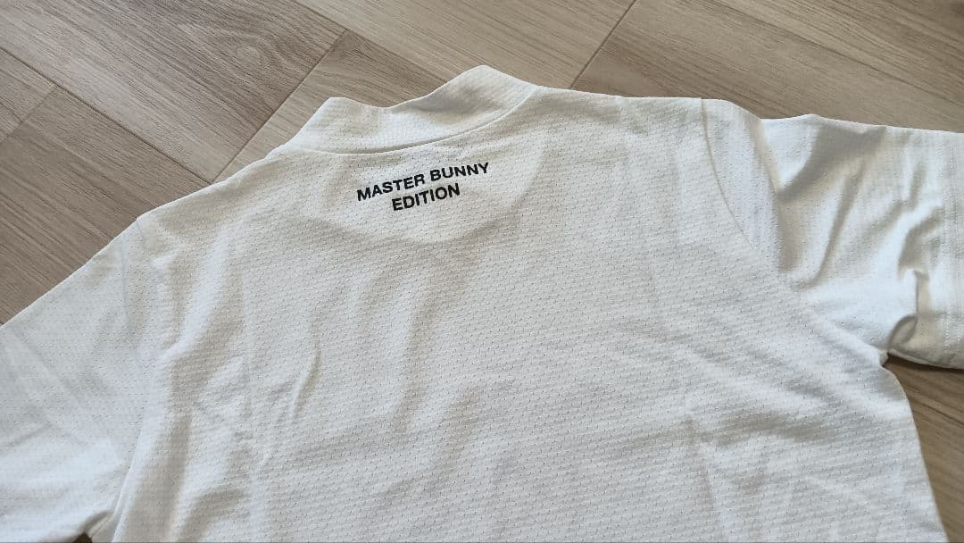 MASTER BUNNY EDITION リバーシブルメッシュモックネックシャツ