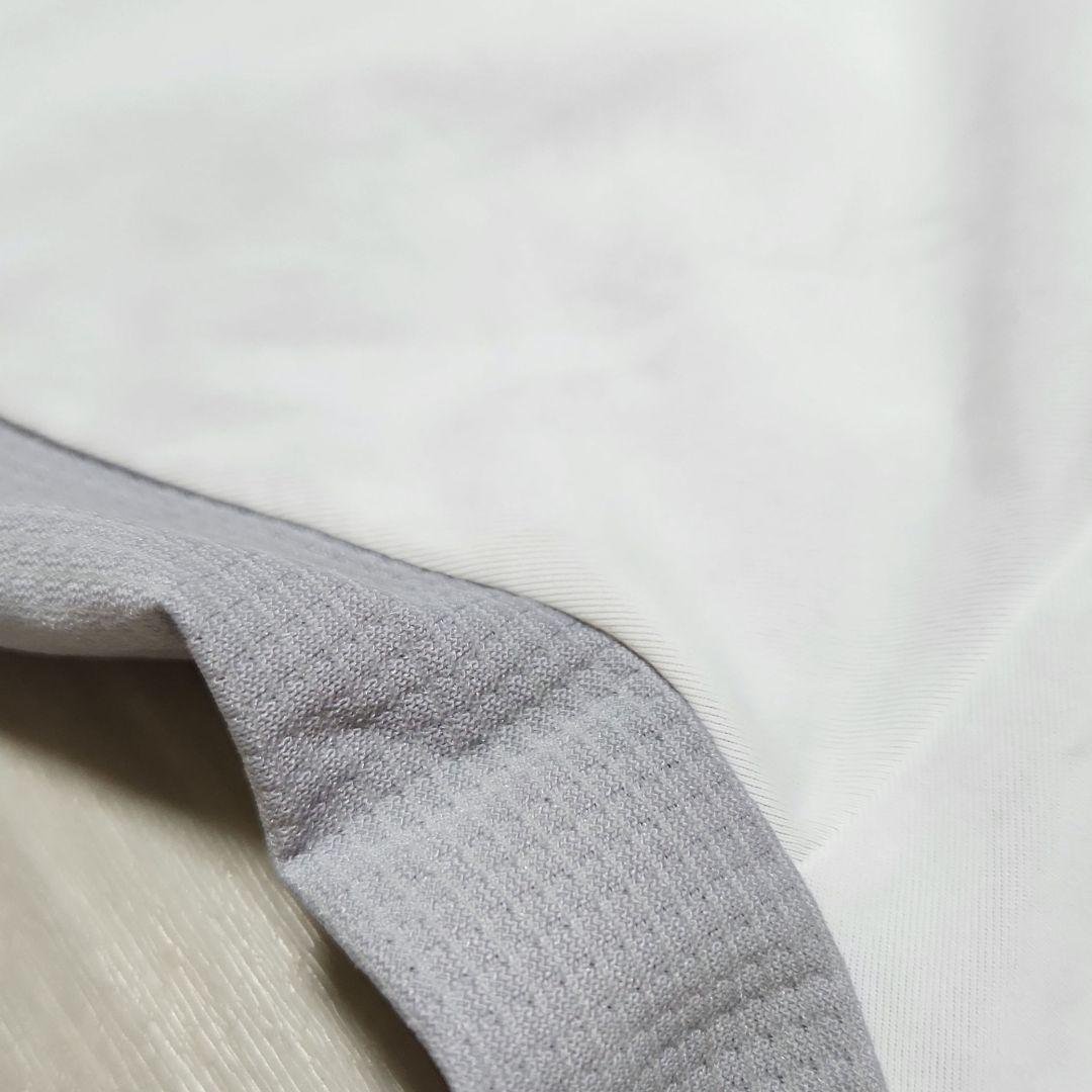 ☆RUFFLOG☆ゴルフTC S/S POLOドローコード L ホワイト×グレー
