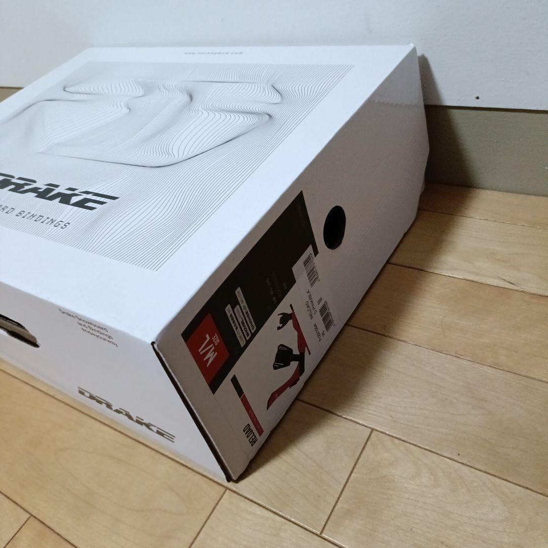 未使用品24-25 DRAKE RELOADサイズM/L ビンディング　グラトリ