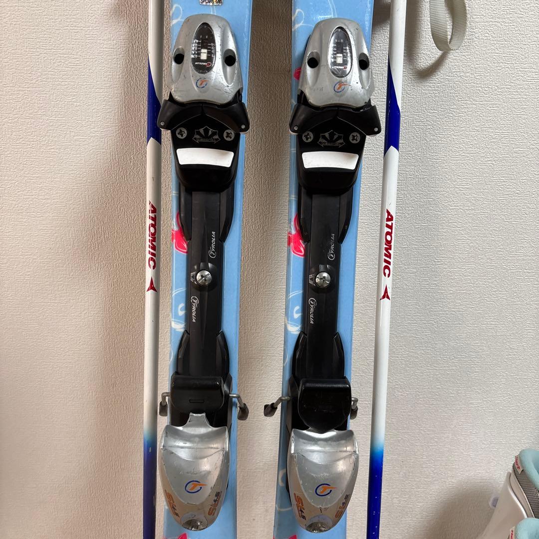 ジュニアストック付スキーセット　head 117cm hart 23cm