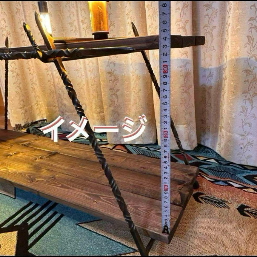 No.550 アイアンラック　アイアンシェルフ　シューズラック　ディスプレイ棚