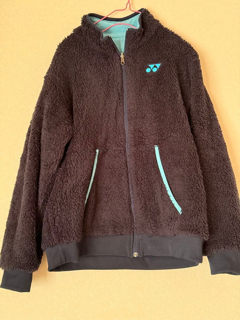 YONEX ウォームアップジャケット ブルー リバーシブル
