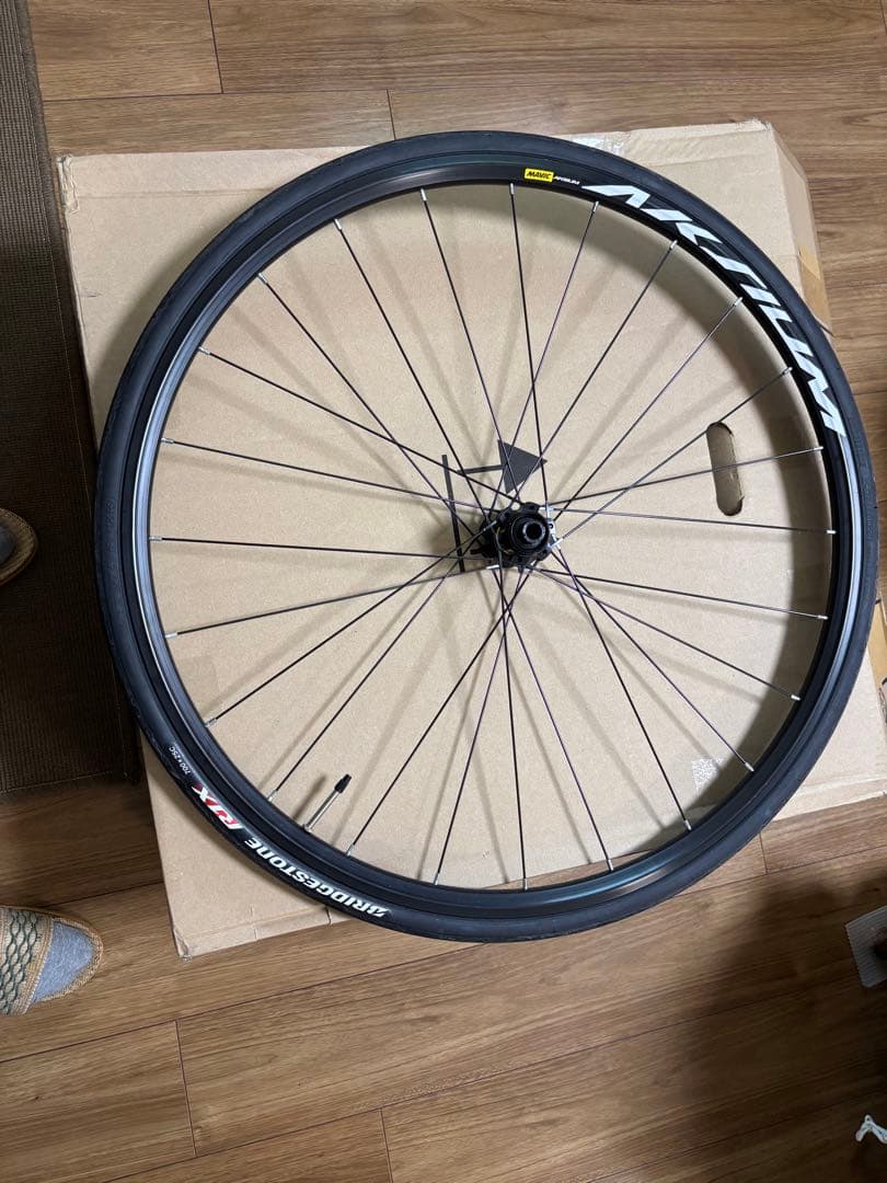 MAVIC AKSIUM ホイール ディスク 前後セット タイヤ付き DISC