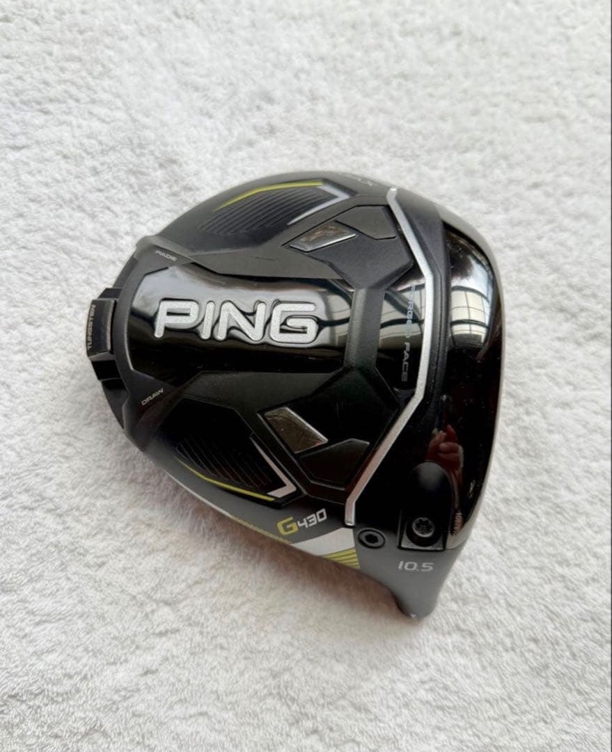 PING G430MAX10.5ドライバーヘッド単品カバー&レンチ&ウエイト付き