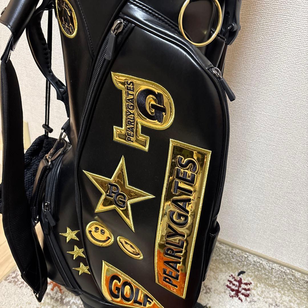PEARLY GATES 原英莉花プロコラボ　キャディバッグ　ヘッドカバー付き