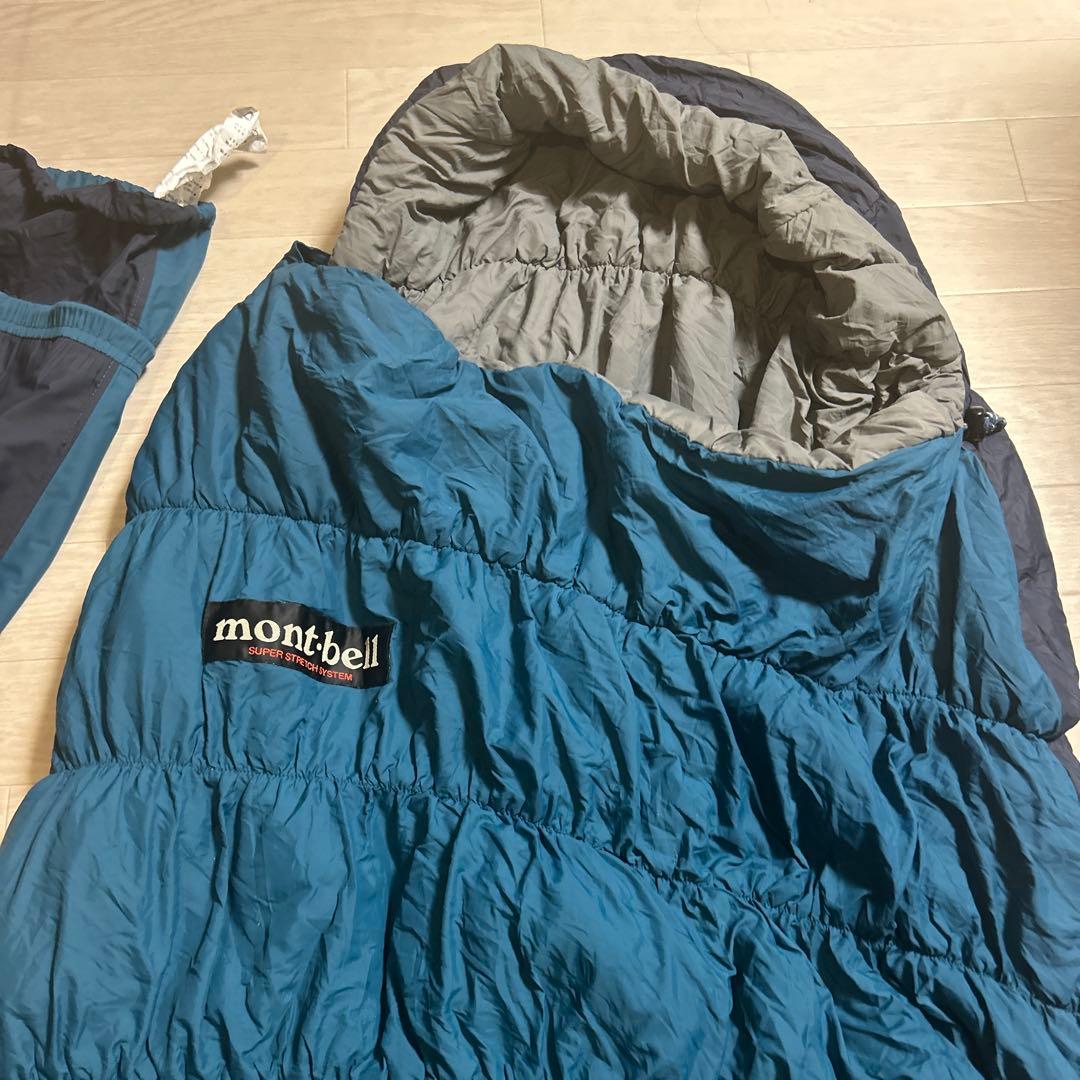 mont-bell Burrow Bag #3 寝袋　モンベル　シュラフ