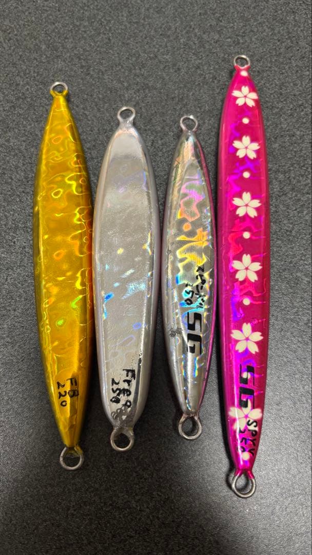 ディープライナー　ジグ　セット売り　220g〜250g